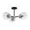 Nuvo Fixture, Semi Flush, 3-Light, Incandescent, 60W, 120V, B10, Candelabra, Bulb Watts: 60 60/7133 - alternate 3